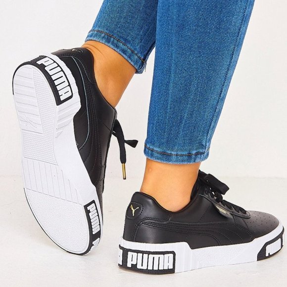 Puma Cali Bold Black Women's Sneakers - Picture 11 of 12